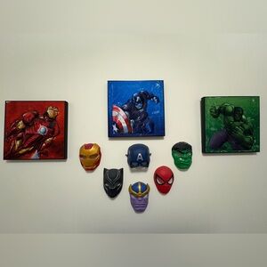 Marvel Avengers Room Decor * everything pictured!